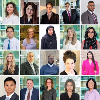 composite image of all new faculty photos in alphabetical order
