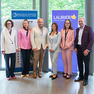 Laurier and Balsillie School celebrate Jim Balsillie’s $5-million gift, launch Digital Governance Initiative